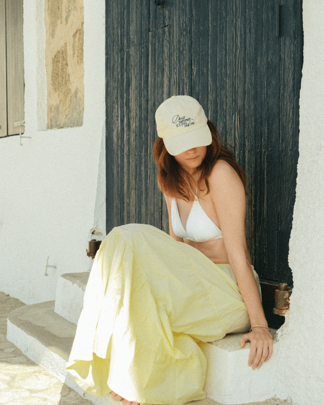 Gorra: Dear summer - beige