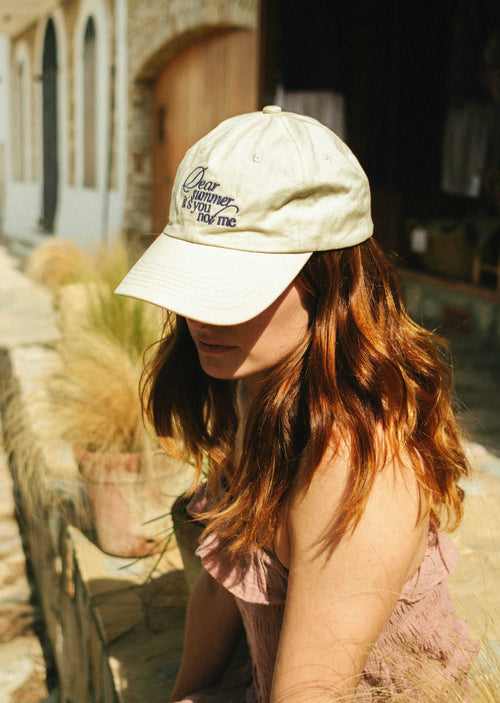Gorra: Dear summer - beige