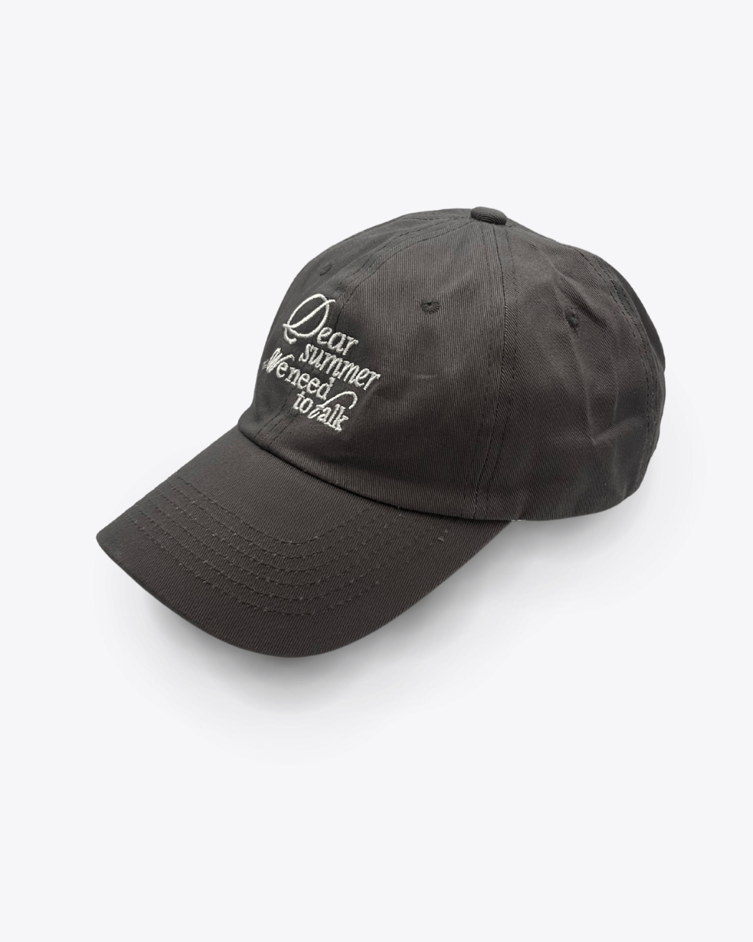 Gorra: We need to talk - Grey