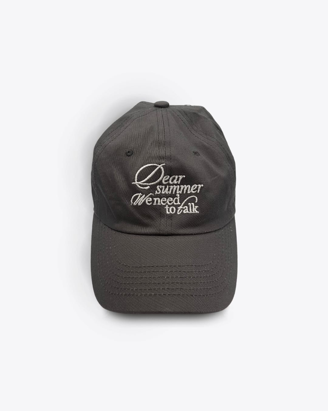 Gorra: We need to talk - Grey