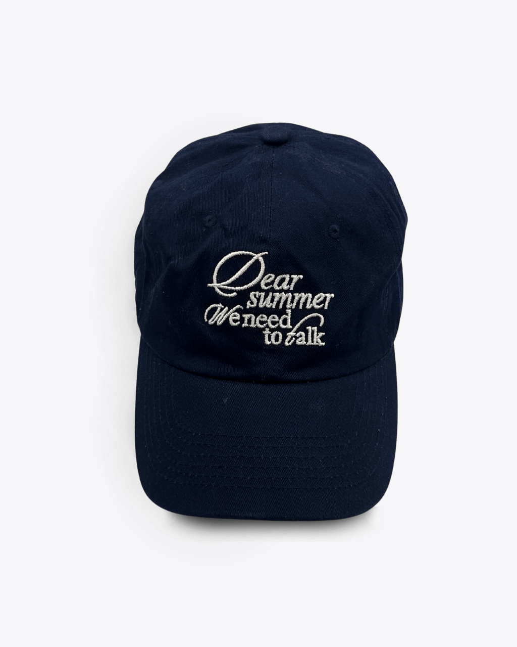 Gorra: we need to talk - blue