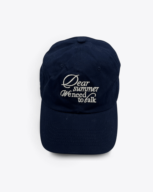 Gorra: we need to talk - blue