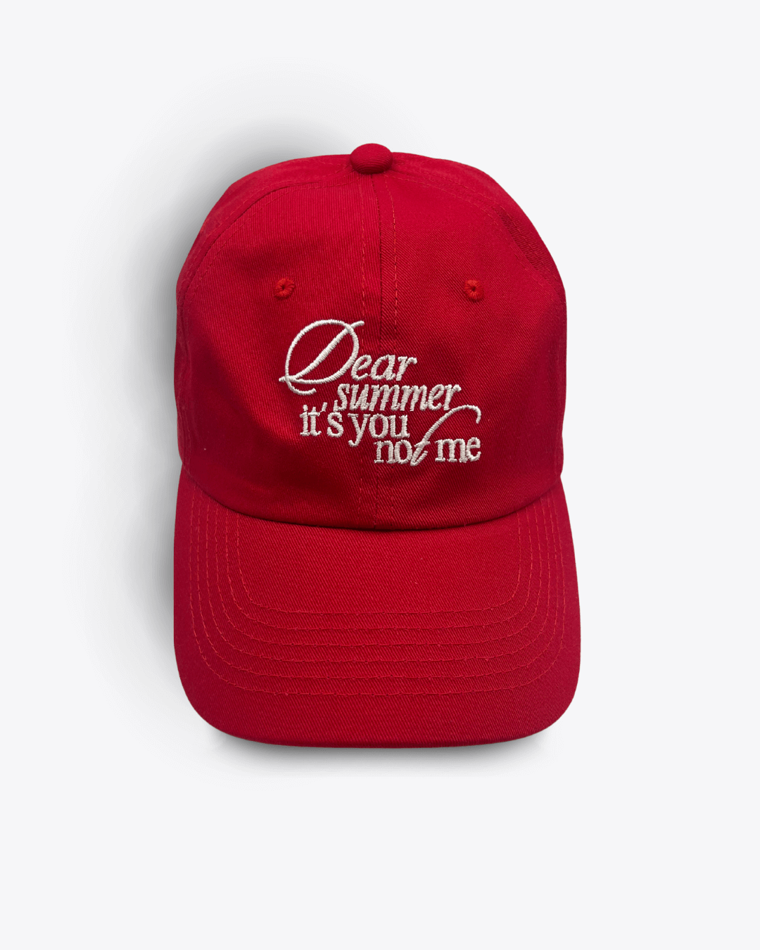 Gorra: it's you not me - red