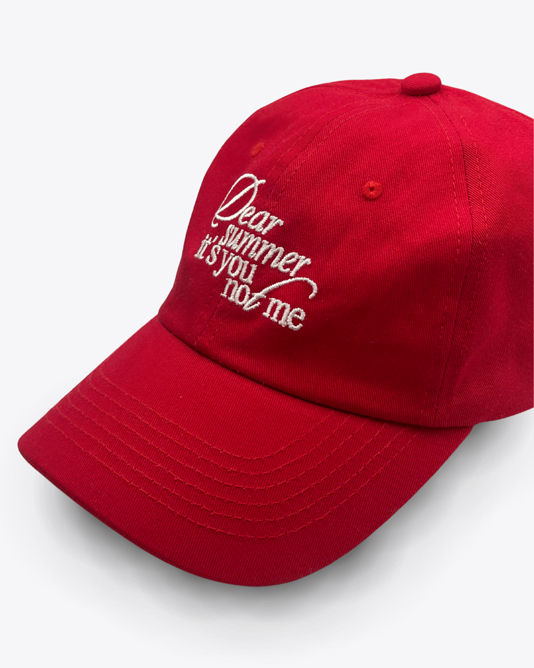 Gorra: it's you not me - red