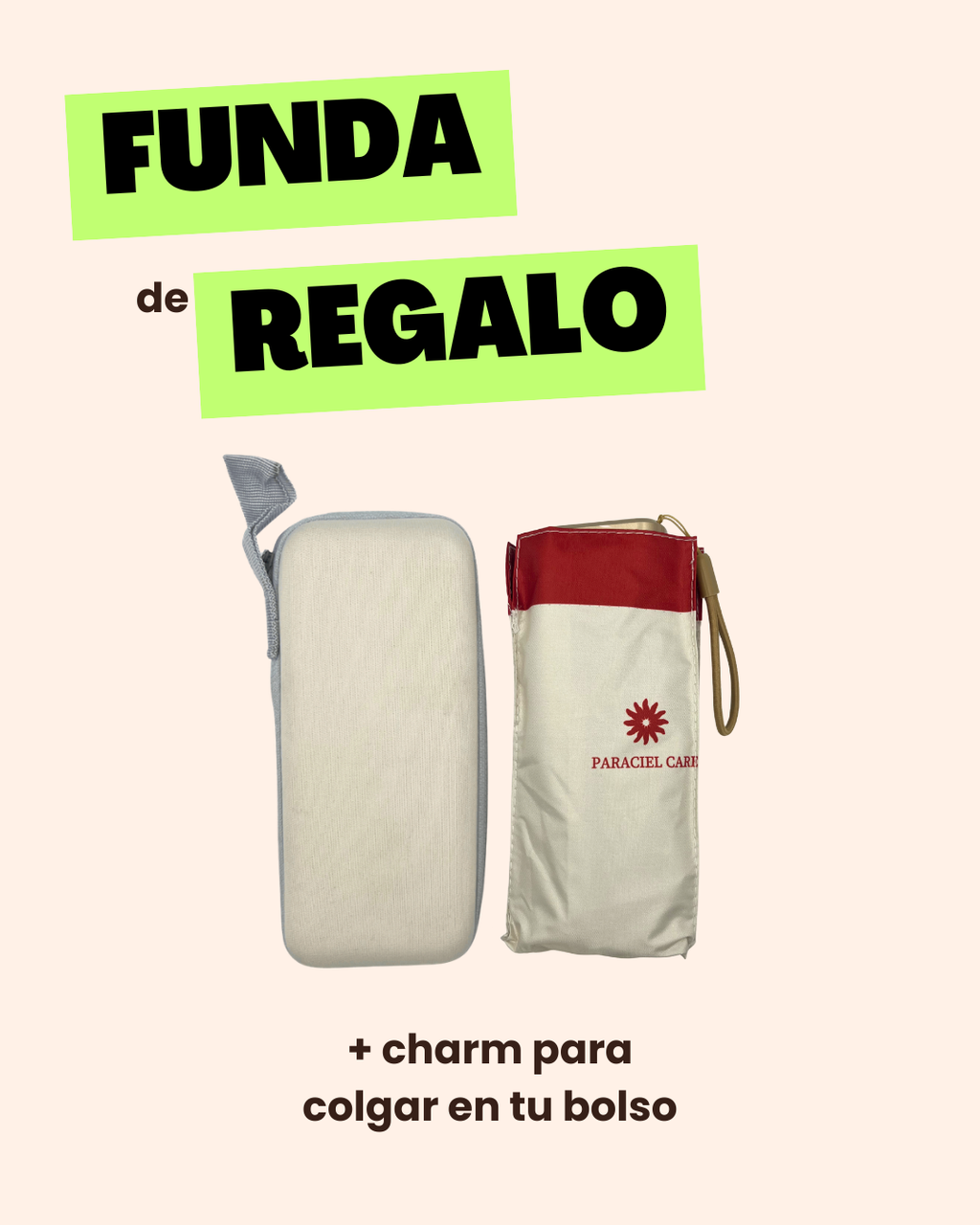 Paraguas solar: dear summer - red